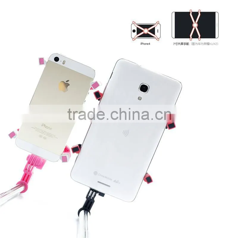 Mobile Phone Selfie Stick Monopod Handheld Monopod mini portable bluetooth Selfie-Stick