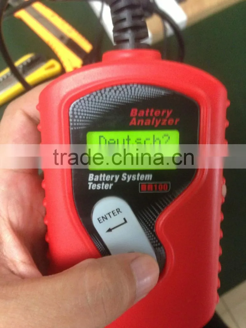 Original QUICKLYNKS 12V car battery tester support 7 Language