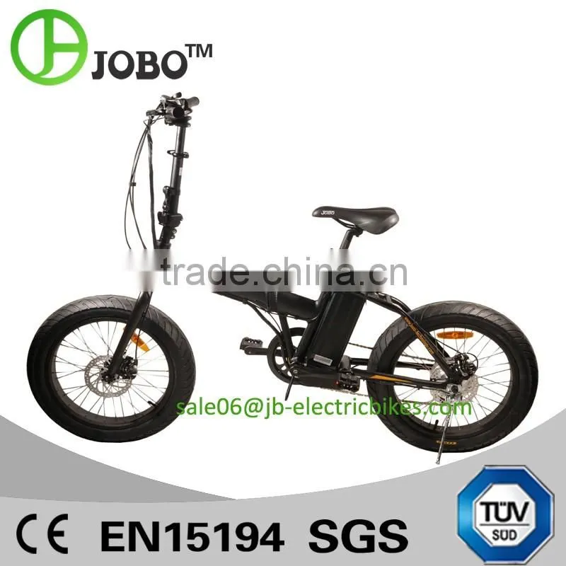 Hot and Popular in U.S. Electric Bicycle Fat Wheel Folding Electric Bike 500w