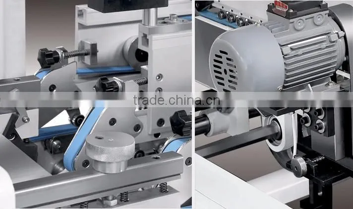 ZH-580PC -Automatic High Speed 4 & 6 Corner box cardboard corrugated Box making machinegrouping