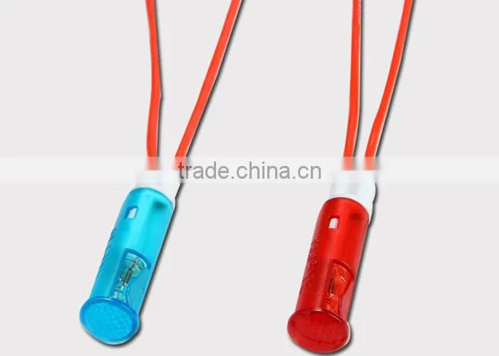 10mm led indicator lights mounting panel hole red green with CE RoHS certisficate