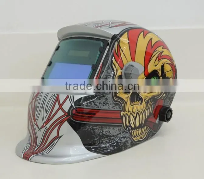 CE black and light auto darkening welding helmet for mma and mig and tig