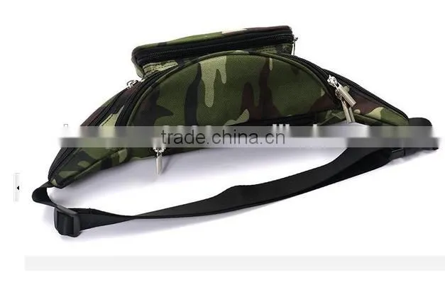 Hot sale military army camouflage detachable waist bag with multi-pockets