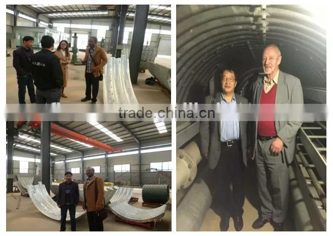 Corrugated steel 2 inch 4 inch 10 inch 15 inch drain pipe
