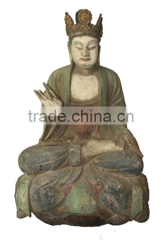 chinese mud buddha