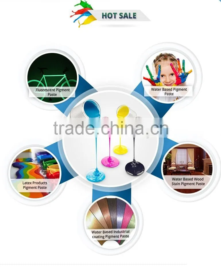 Popular Complete Types Universal Fluorescent Printing Orange Pigment