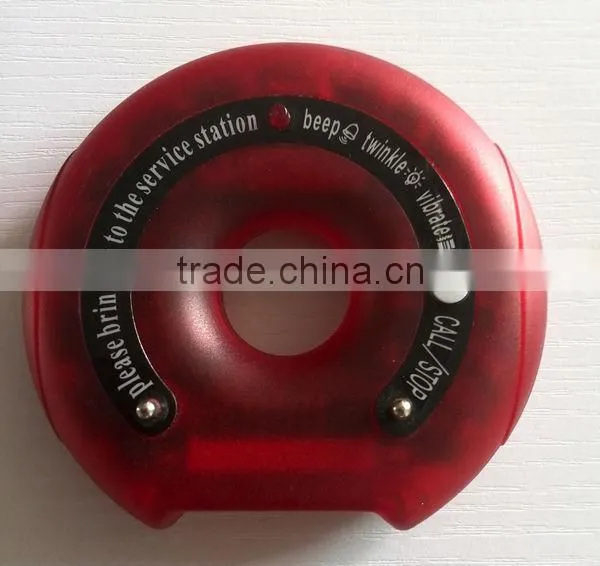 Wireless Queue System with transmitter keypad coaster pager for restaurant vibrating pagers