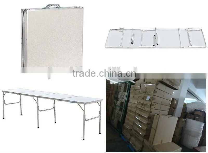 8ft aluminum outdoor beer pong table