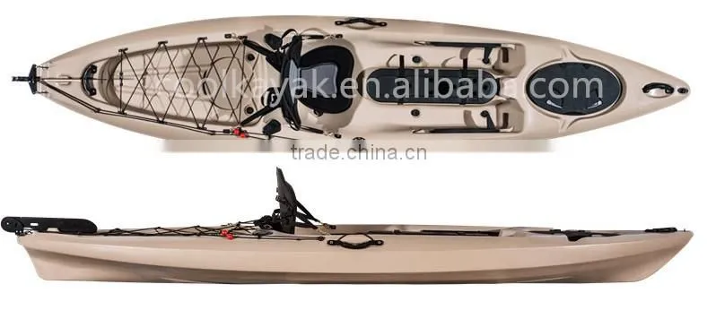 Non inflatable cheap canoe kayak accessories aluminum rudder with pedal apply to boat Made in China