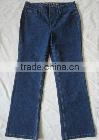 2012 fashion lady's jeans women's pant stock