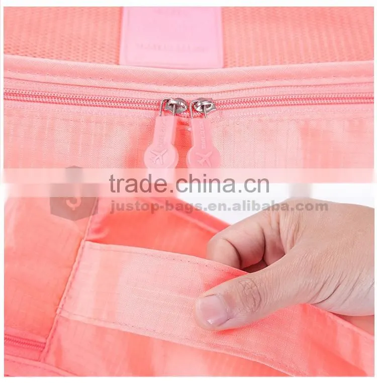Justop wholesale mesh travel bag organizer