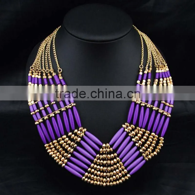 wholesale chunky statement necklaces,bead necklace designs,diffuser necklace