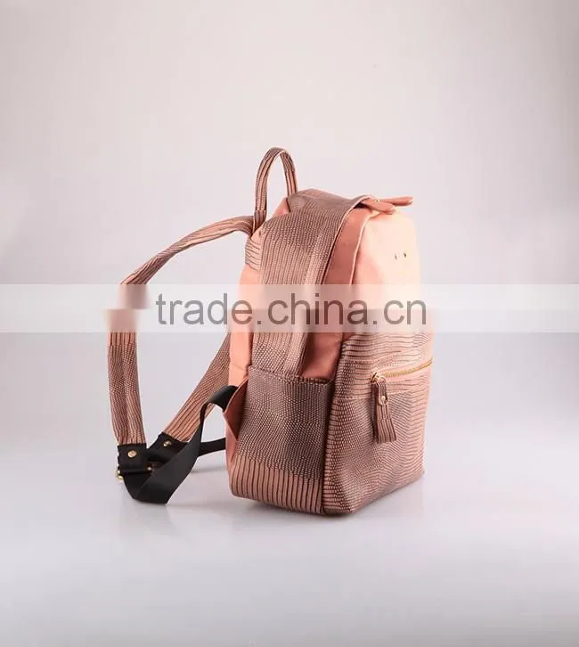 4782 Backpack 2016 hot sale genuine leather backpack models Guangzhou wholesale
