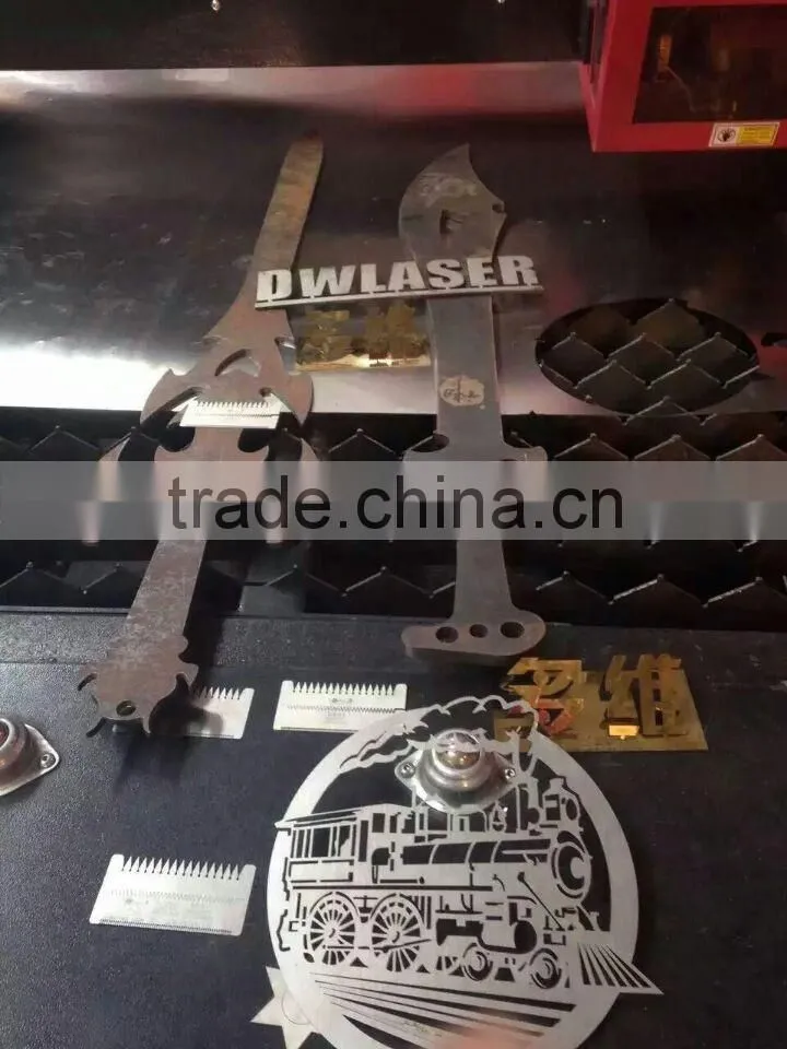 High Precision Low price 1530 1000W fiber metal laser cutting machine of Dowell