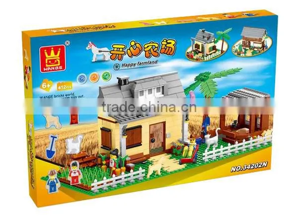 Happy farm wisdom toy bricks for sale