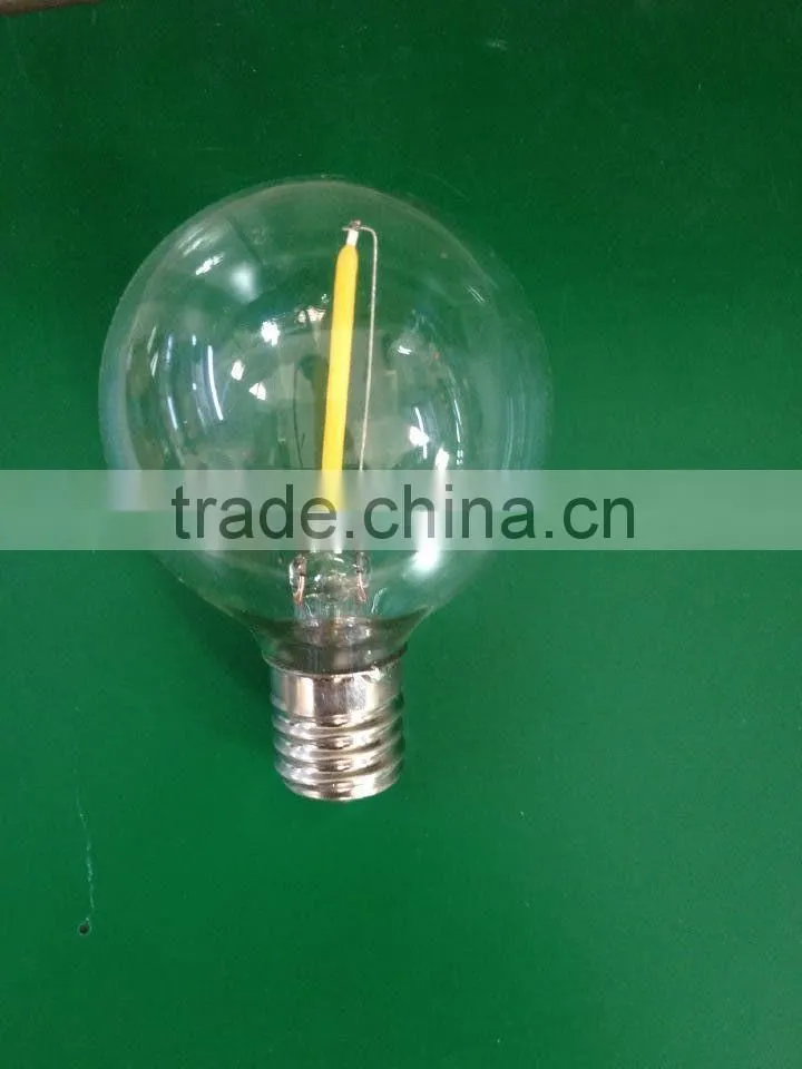 G45/P45/S45 1w LED LIGHTS FILAMENT BULB GOLF LAMP E26 230V China supplier