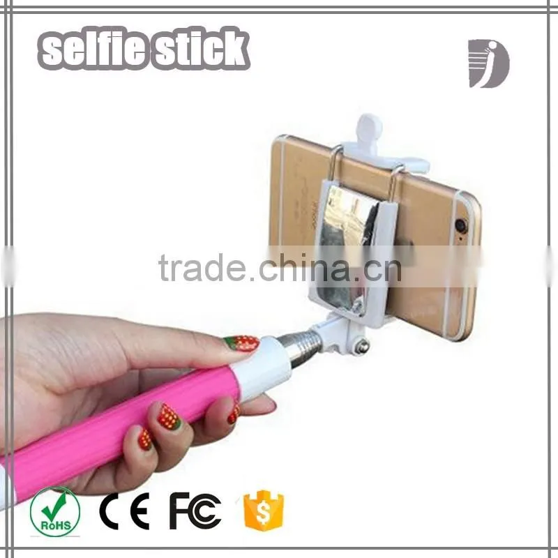 High margin products selfie stick with cable