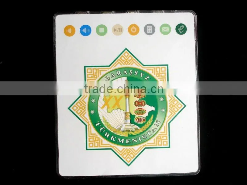 mouse pad with usb hu and web key