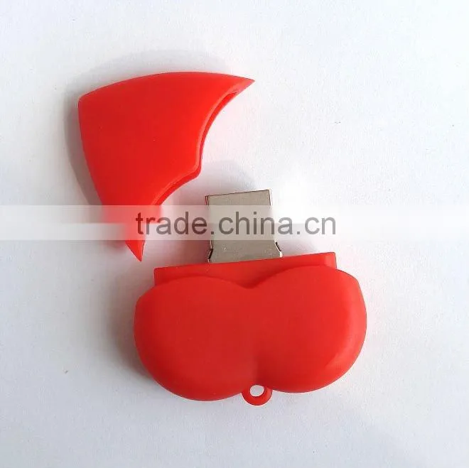 Promotional USB Gift Custom USB 2.0/3.0 Swivel Flash Drive with your own logo