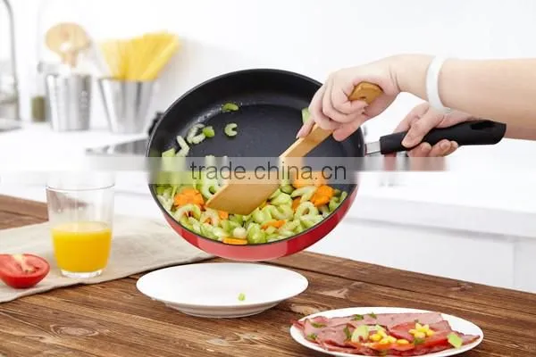 Nonstick flat bottom stainless steel induction cook pan