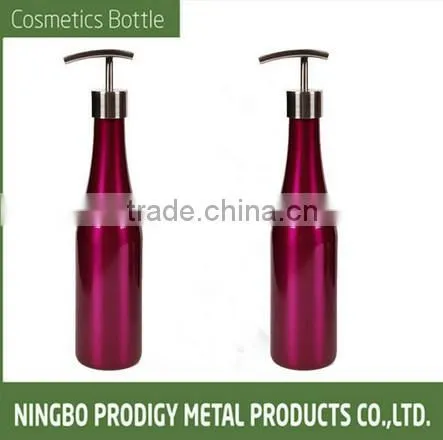 Colorful Aluminum Bottles with spray pump