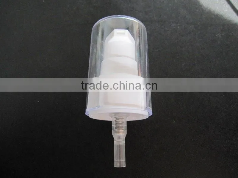 cosmetic packaging aluminium screw crimp pump