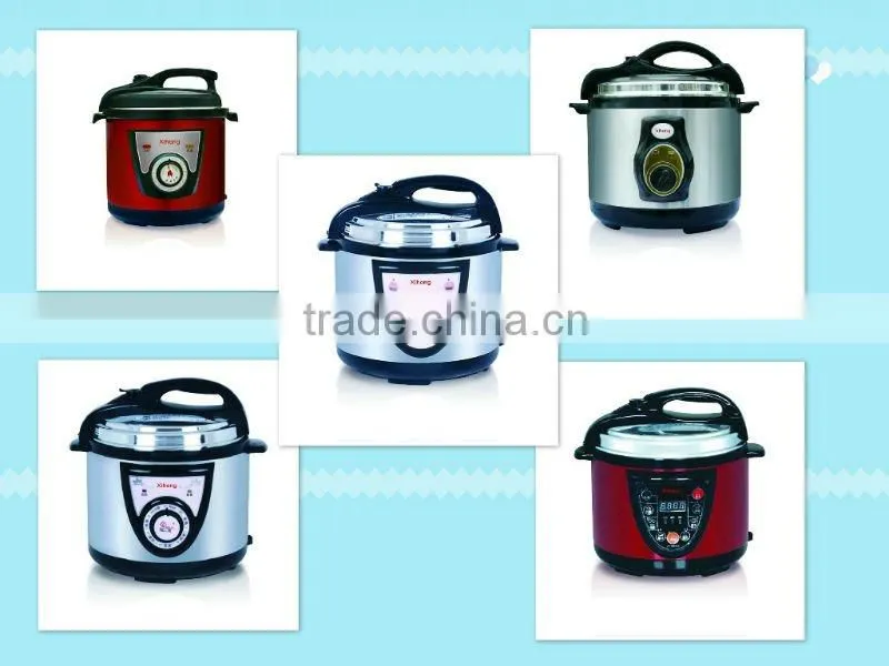 red color multifunction computer electric pressure cooker