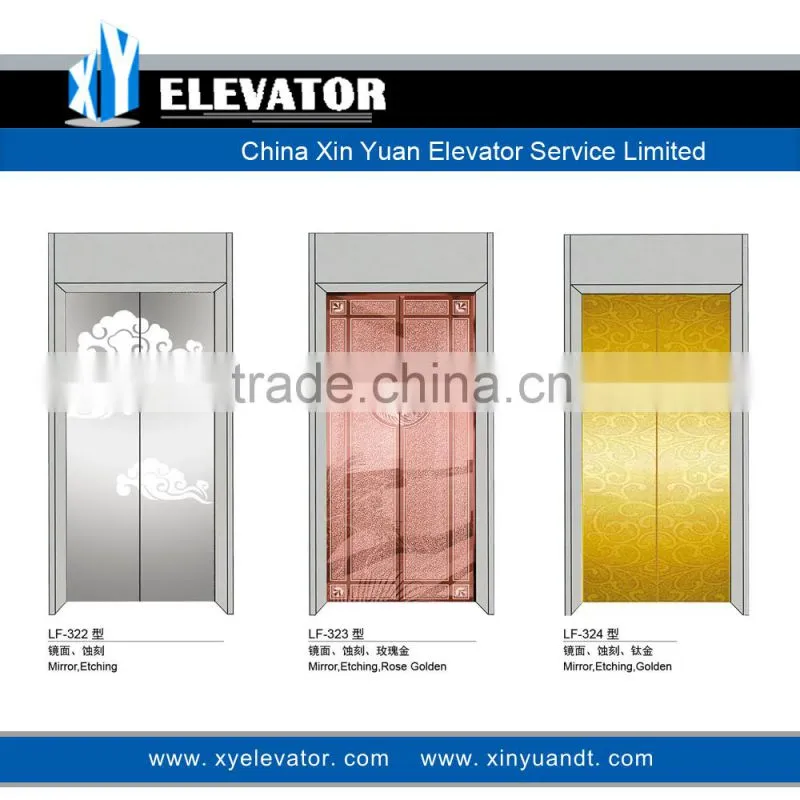 XY Elevator MIRROR ETCHING Elevator Door Panel