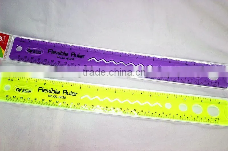 2015 Hot Factory OEM High Quality PVC Ruler latest stationery items
