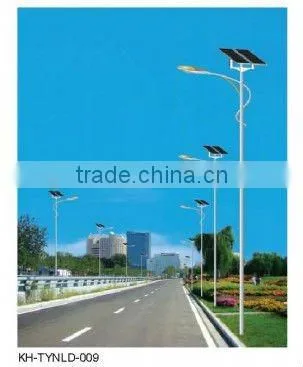 LED solar street light light pole