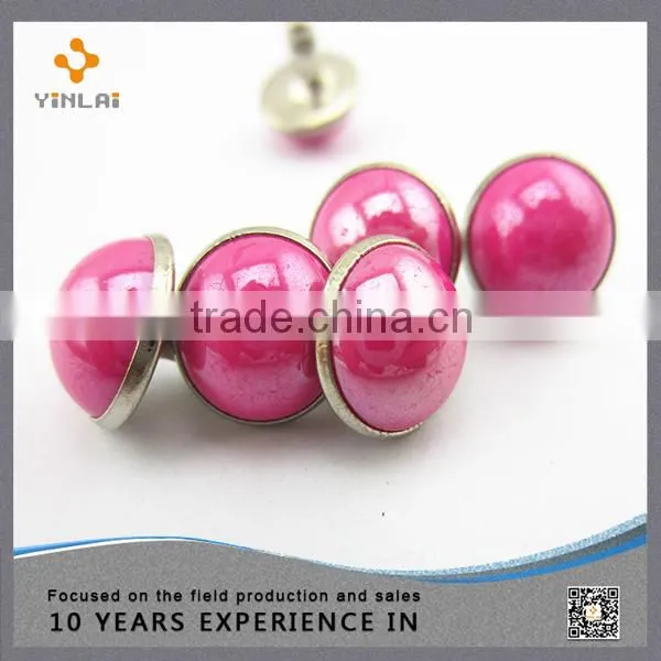 Fashion metal pearl rivets