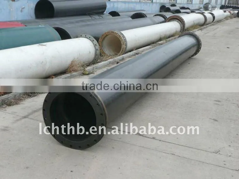 Yellow Plastic Gas Pipe