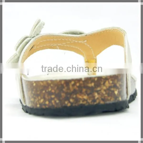 2014 New design nude child slipper for girls