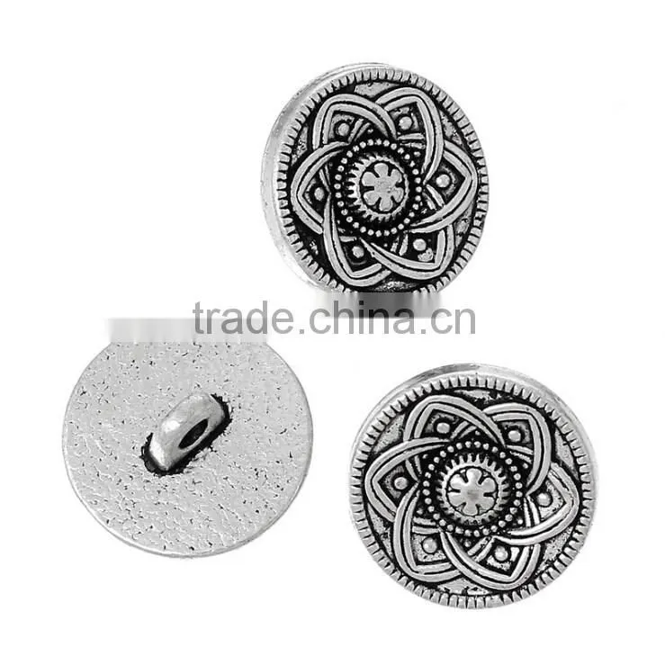 fancy metal buttons for clothing