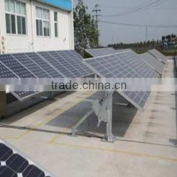 flat roof pv mount system for solar power station