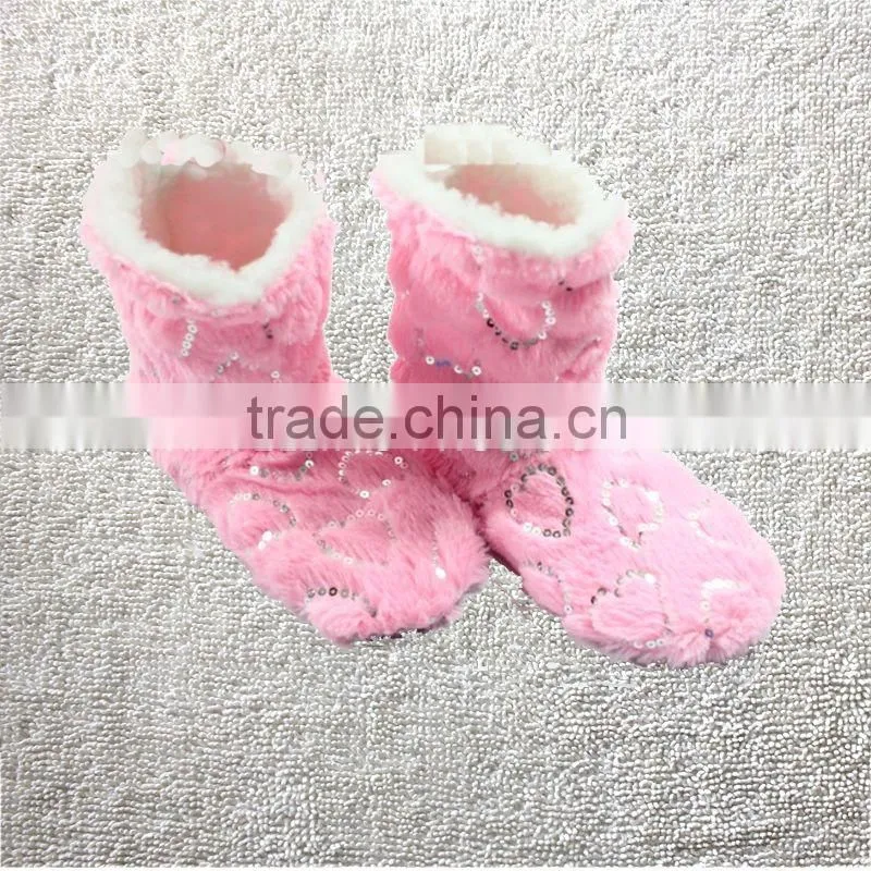 Fashion Women's Glitter Shinning Slipper Boots Indoor Outdoor Slippers
