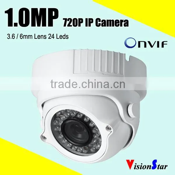IR Outdoor Security Bullet Waterproof 3.6mm board Lens 720P 1.0MP CCTV Network IP Camera