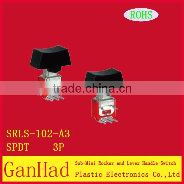 Mini 4 position waterproof toggle switch 3a 250vac