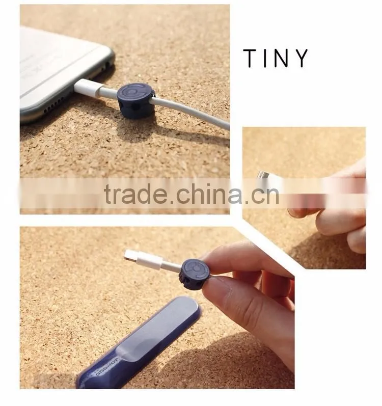 Creative Smart Magnetic Desktop Wire Cable Clip Cable Organizer