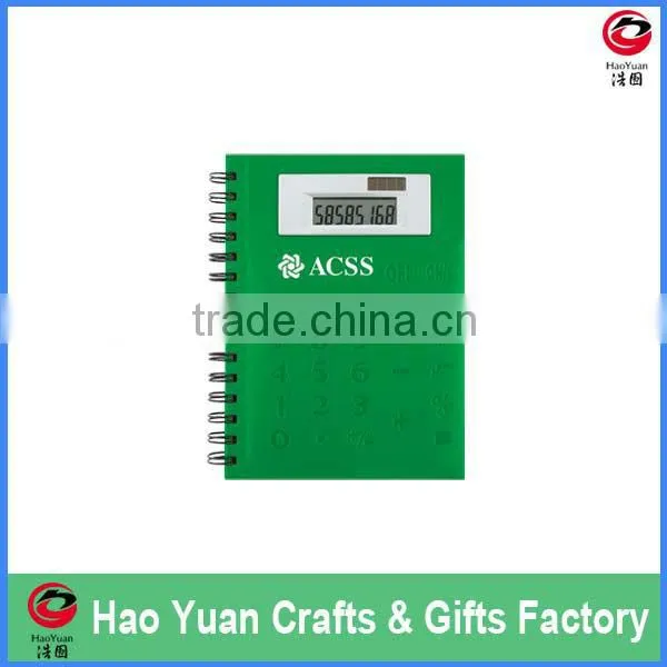 Executive A5 calculator notebook with notepad-HYJB020