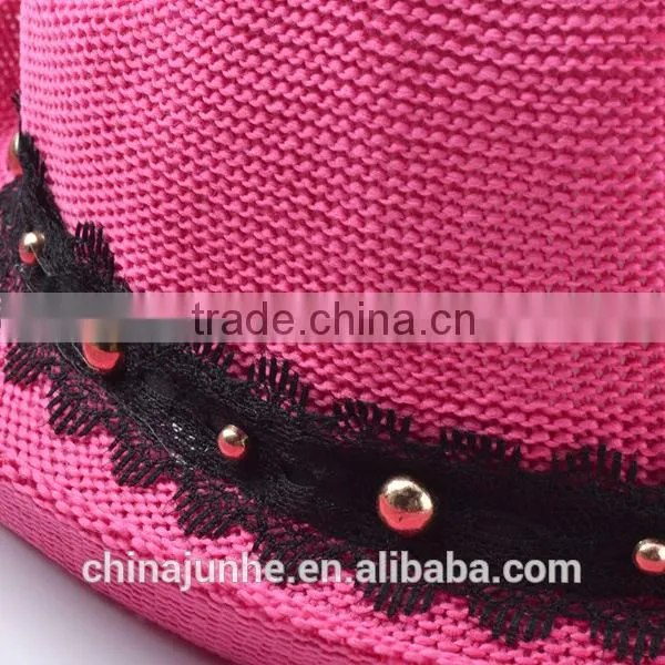 Hot selling new arrival colorful Cap straw hats for promotional