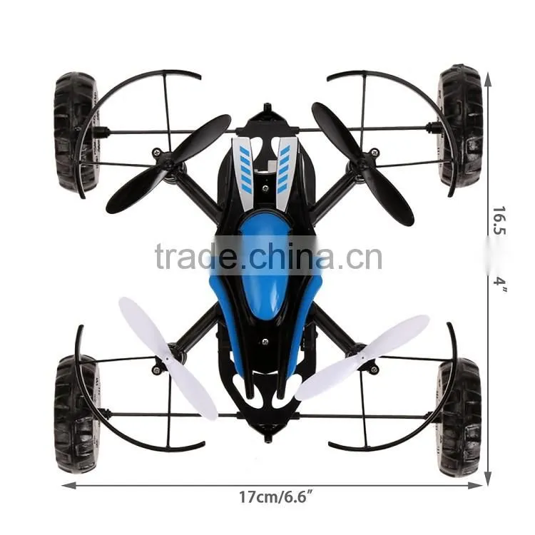 New 2.4Ghz 4CH 6 Axis Gyro Remote Control Quadcopter Black RC Quadcopter#SV027705