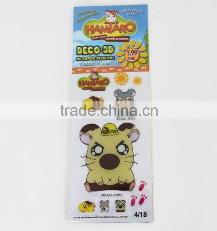 DIY Home decoration epoxy sticker,interesting kids gift epoxy resin sticker