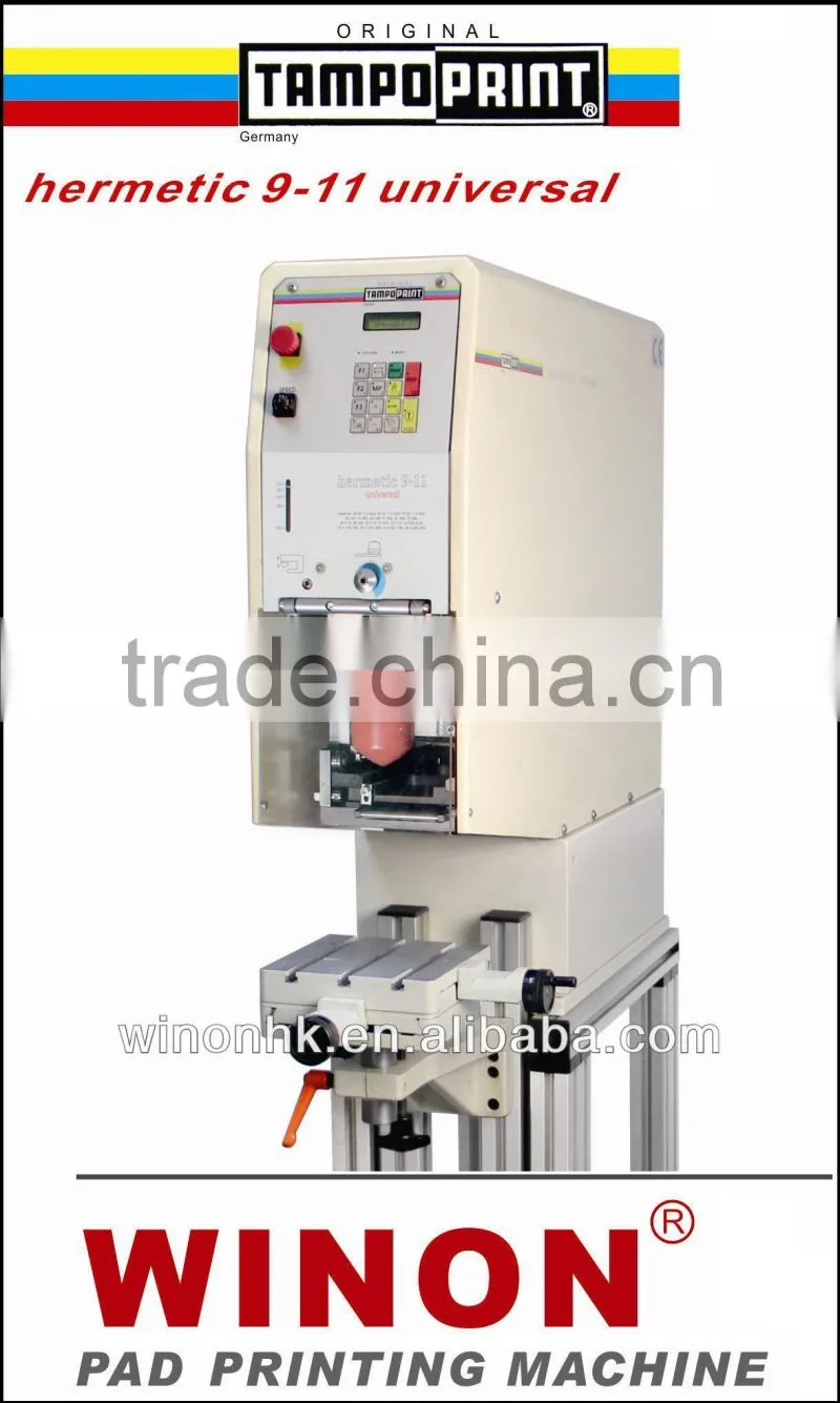 HERMETIC 9-11 UNIVERSAL TAMPOPRINT ELECTROMECHANICAL TAMPO PRINTING MACHINE