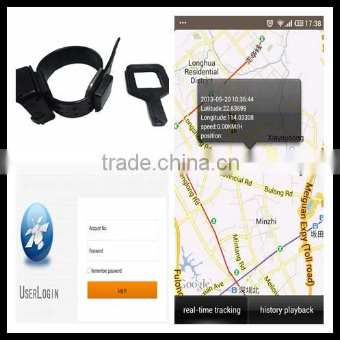 waterproof criminal gps tracker web software