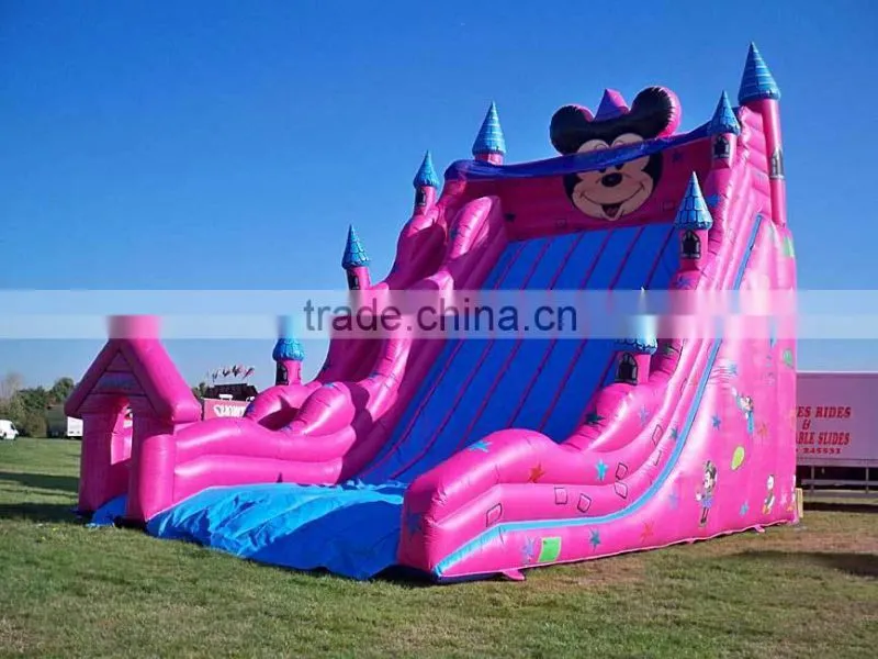 Lanqu inflatable slide playground inflatable play slide on sale