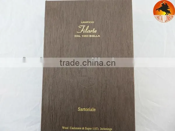 Italy designed Stock made to measure luxury SUPER 100'Swool jacketing fabric
