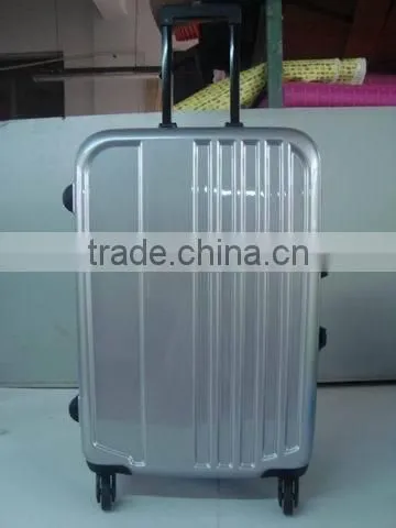 your best choice !!! 2015 best quality abs / polycarbonate luggage trolley suitcase