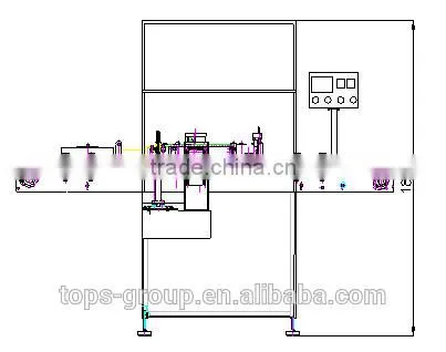 Juice bottles Hot melt glue Labeling Machine Shanghai manufacturer