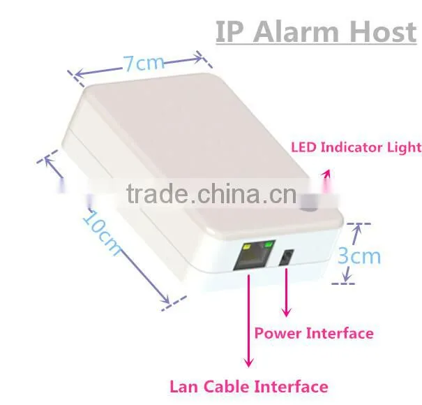 Wireless Super IP Alarm Kits for Home Use and Appartment